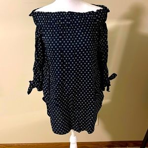 H&M off the shoulder long blouse